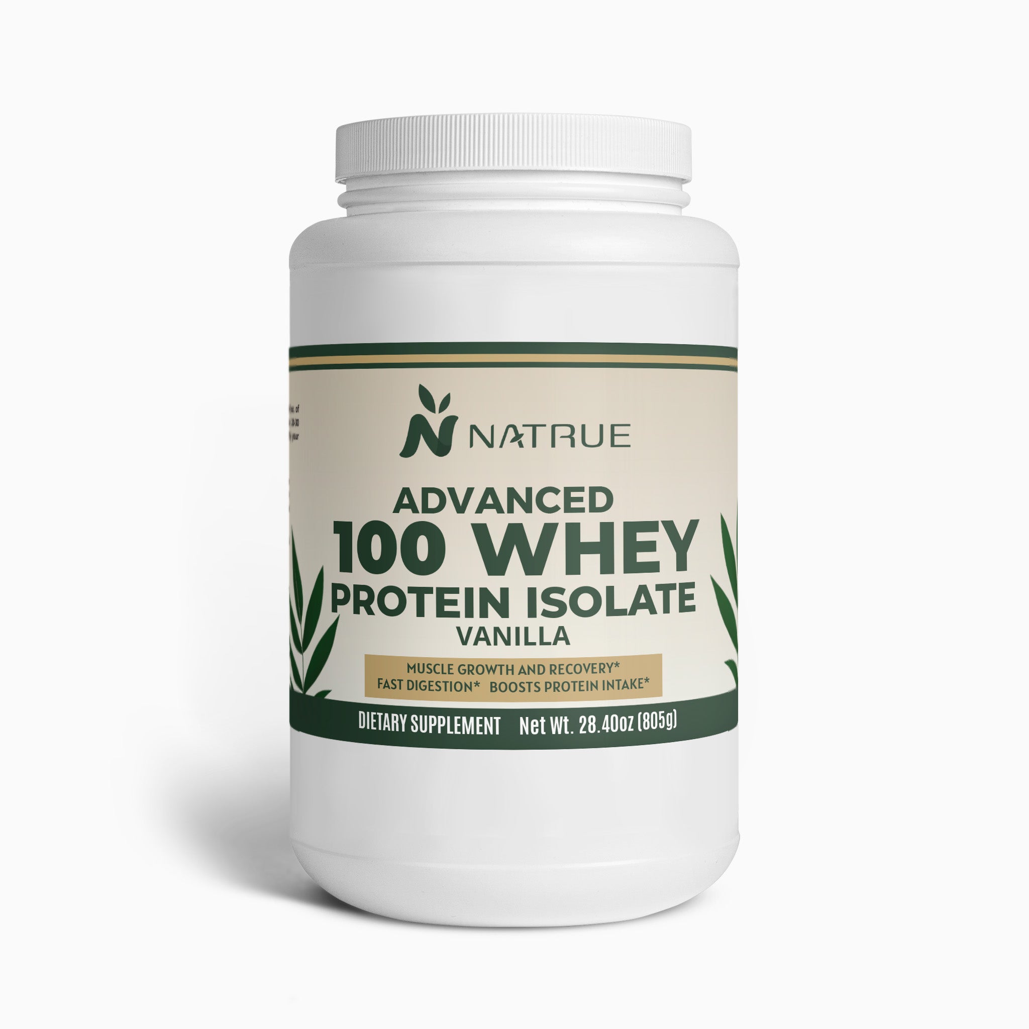 Advanced 100% Whey Protein Isolate – Vanilla