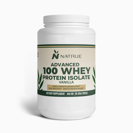 Advanced 100% Whey Protein Isolate – Vanilla